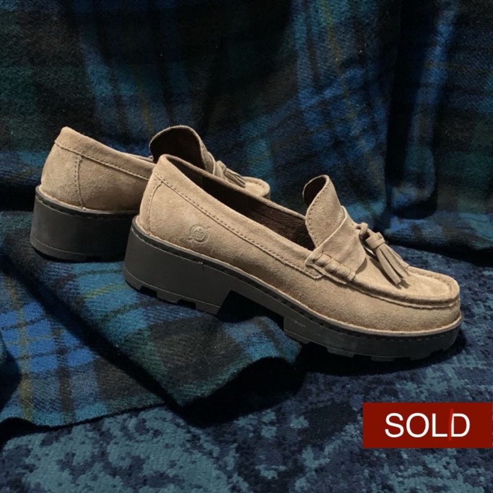 Born Stacked Loafer - Capri Tassel Platform - 7.5M